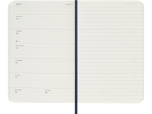 2025-2026 18 Month Weekly Pocket Softcover Planner, Sapphire Blue