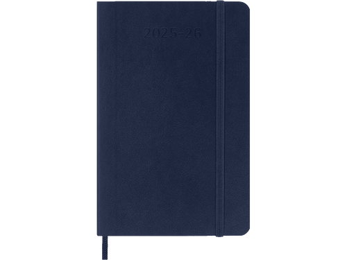 2025-2026 18 Month Weekly Pocket Softcover Planner, Sapphire Blue