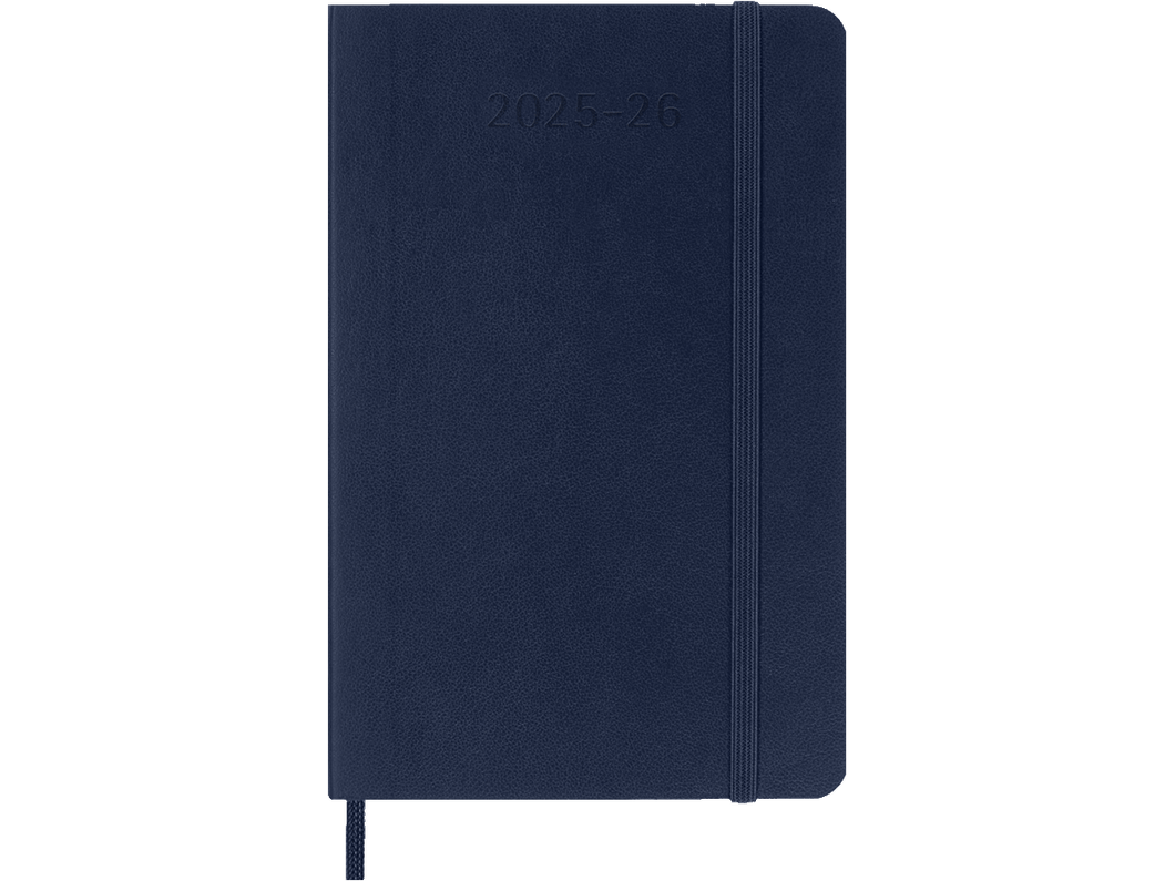 2025-2026 18 Month Weekly Pocket Softcover Planner, Sapphire Blue