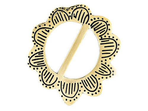Monica Brass Bandana Slide