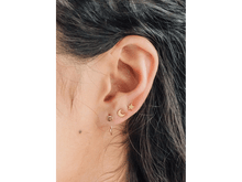Moon & Star Studs Earrings