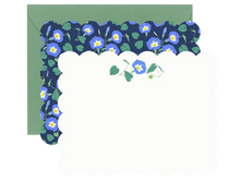 Morning Glory Notecards, Set of 4