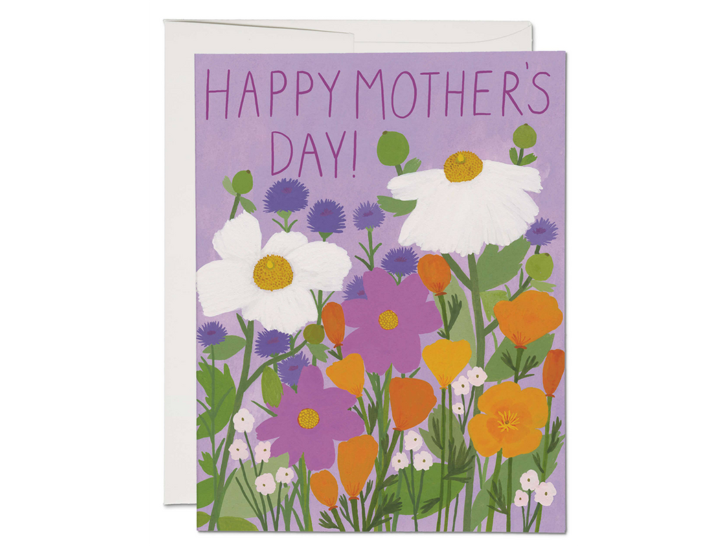 Mother's Day Poppies, Single Card