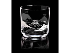 Mountain Peaks of the World, Whiskey Glass