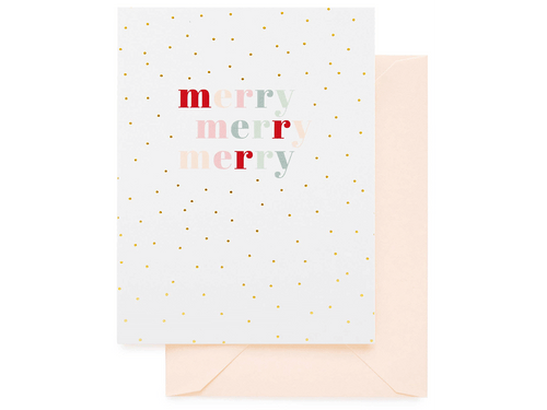 Multicolored Merry, Single Card