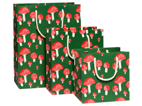 Festive Mushrooms Gift Bags