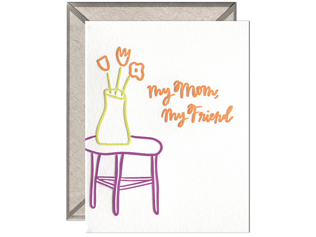My Mom, My Friend, Single Card