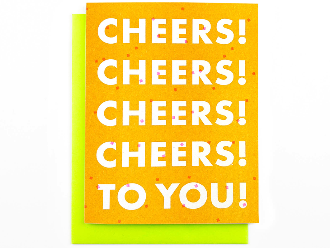 Cheers! Cheers! To You!, Single Card