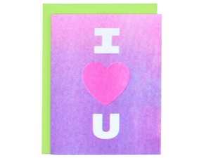 I Heart U, Single Card
