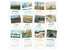 2026 National Parks Mini Desk Calendar