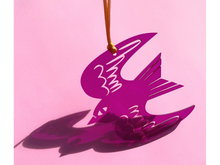 Neon Acrylic Sparrow Suncatcher