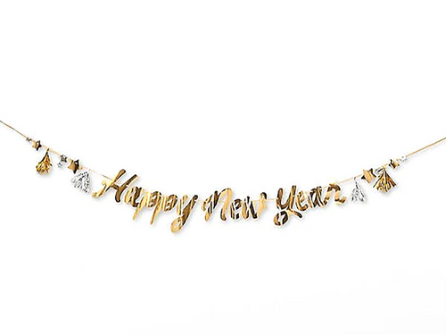 New Year's Tassel Banner