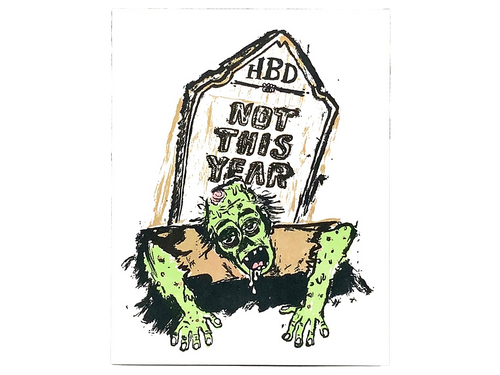Not This Year, Single Card