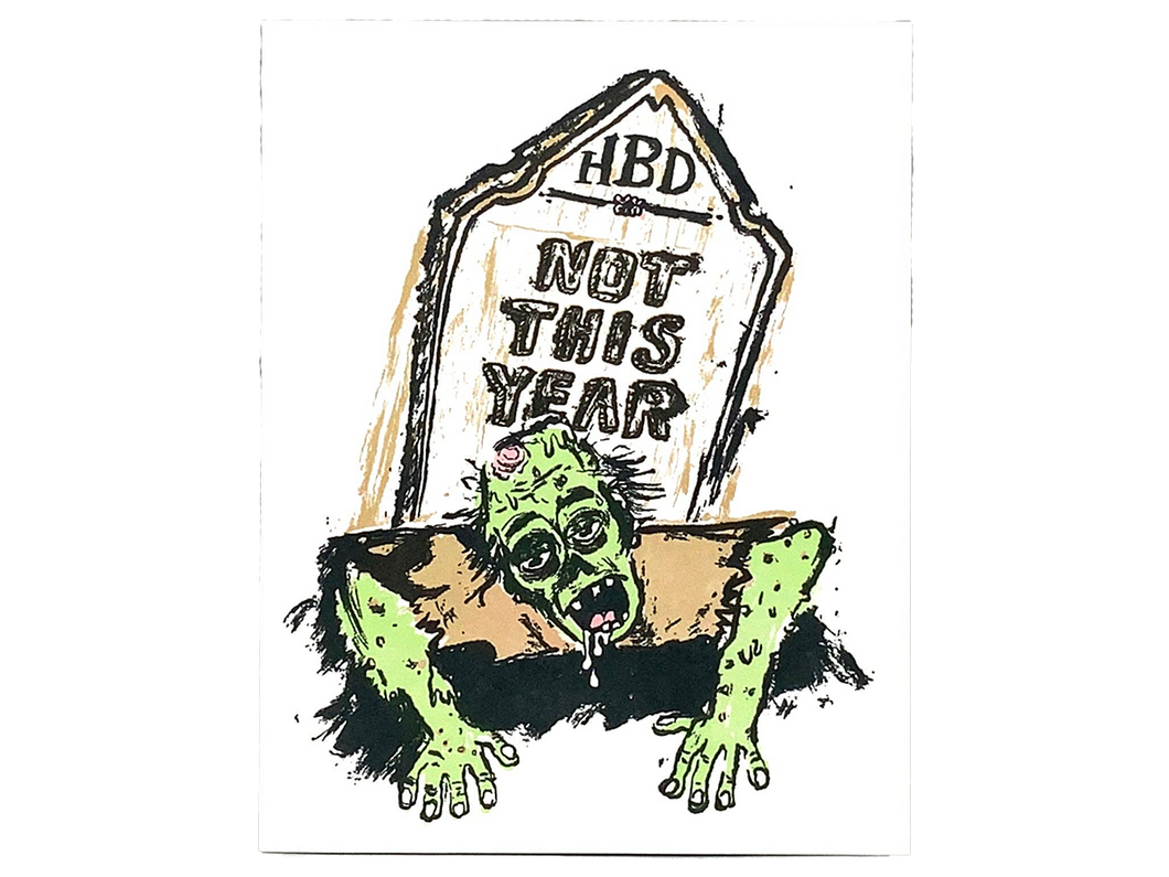 Not This Year, Single Card