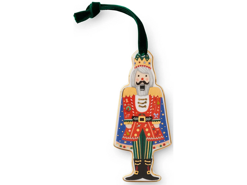 Nutcracker Brigade Porcelain Ornament