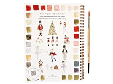 Nutcracker Watercolor Workbook