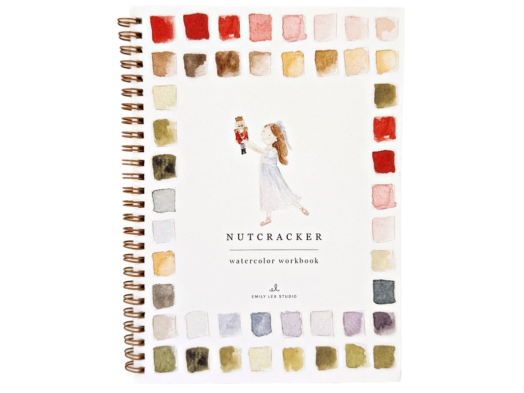 Nutcracker Watercolor Workbook