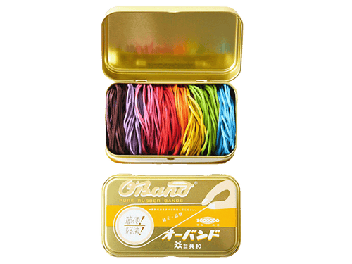 Classic O'Band Rubber Bands, 8-Color Mix
