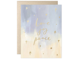 Love Joy Peace, Single Card