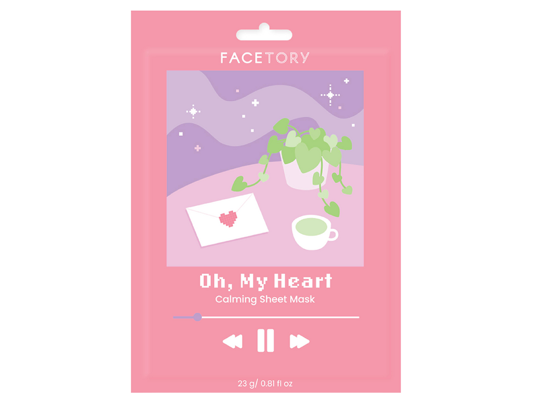 Oh My Heart, Redness Calming Sheet Mask