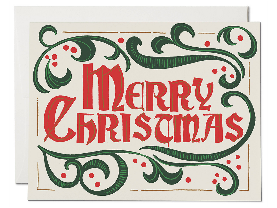 Old-Fashioned Christmas, Single Card
