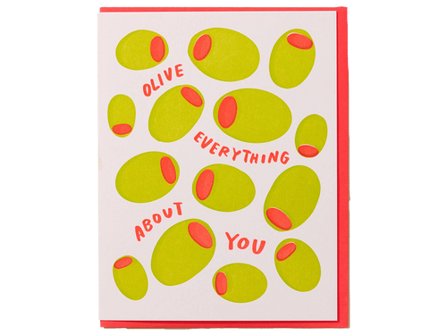 Olive Everything About You, Single Card