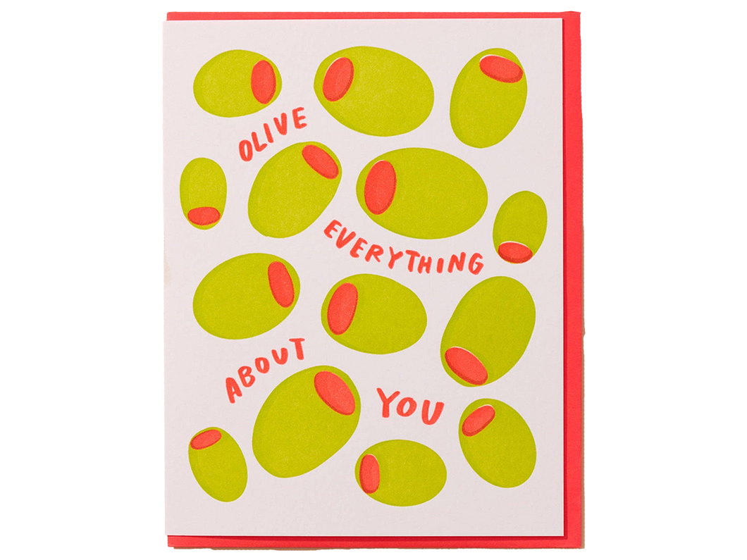 Olive Everything About You, Single Card