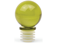 The Moony Glass Bottle Stopper, Olive