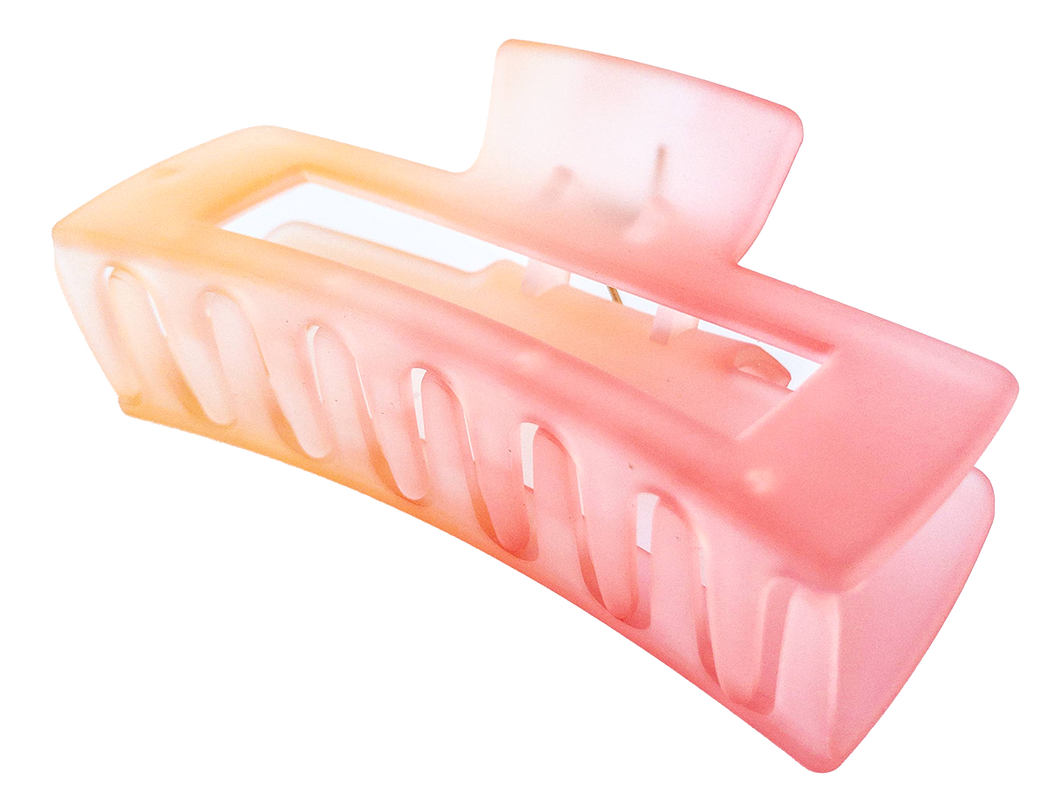 Sherbet Ombre Rectangle Hair Claws