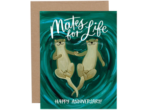Otters Anniversary, Single Card