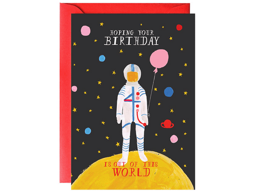 Out of this World Birthday, Single Card