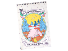 Outdoor Adventure Coloring Book