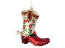 Oversized Western Boot Ornament
