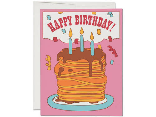 Pancake Birthday, Single Card