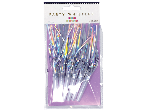 Iridescent Party Whistles