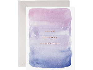 Peace, Comfort, Strength, Single Card