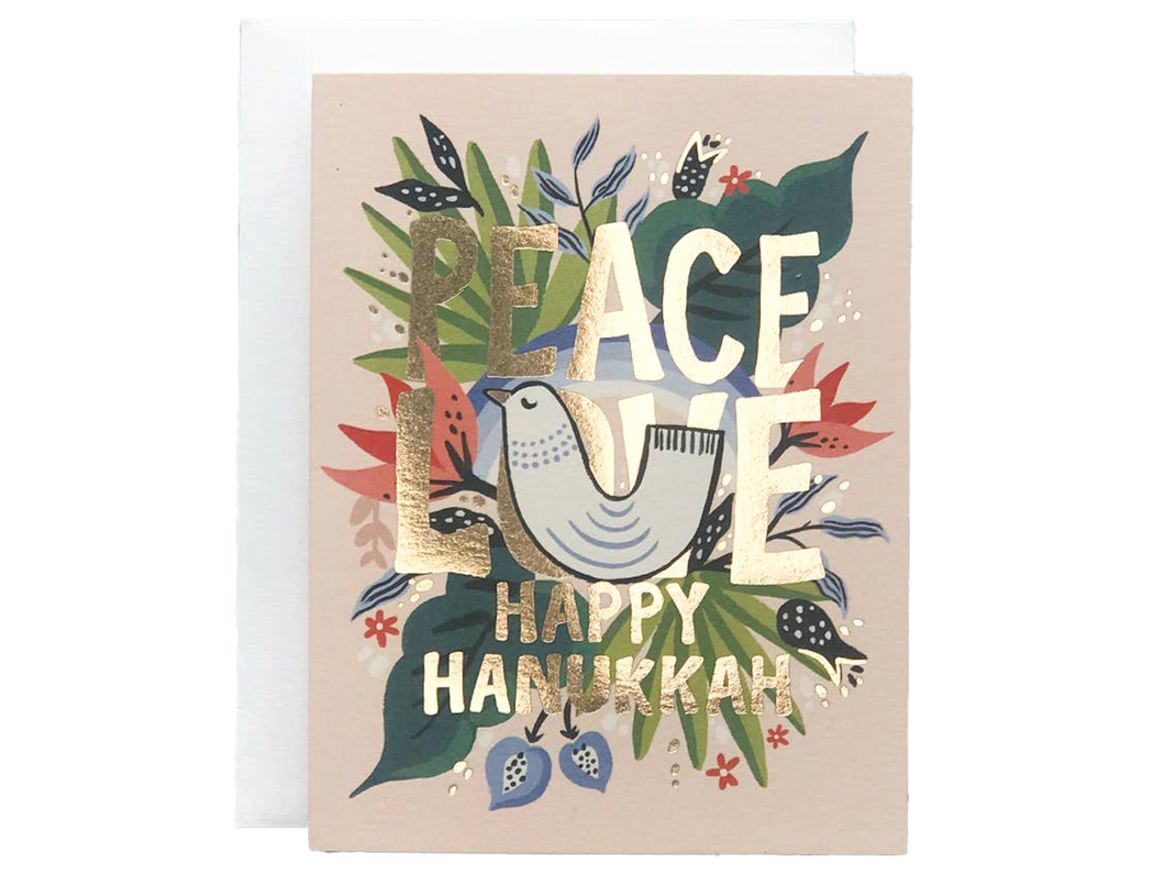 Peace Hanukkah, Single Card