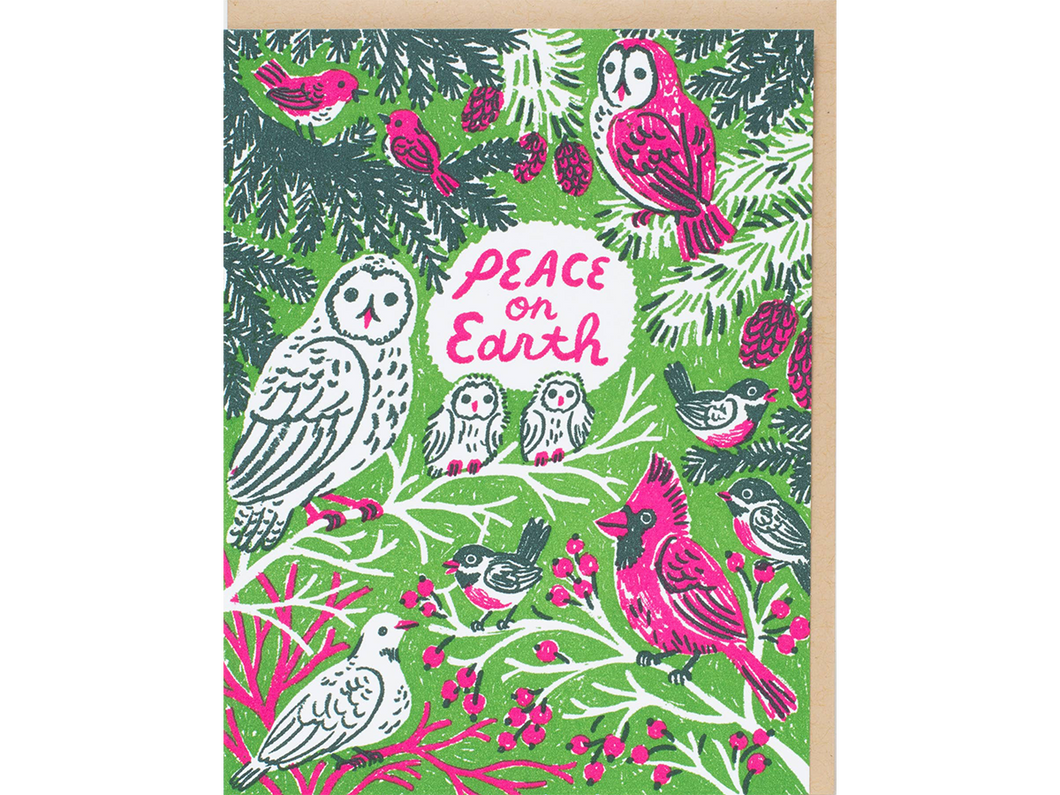 Peace Birds, Single Card