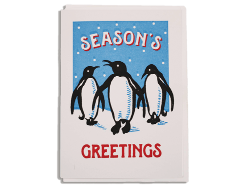 Holiday Penguin, Single Card