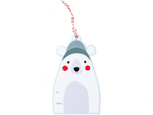 Polar Bear Over-Sized Gift Tags, Set of 12