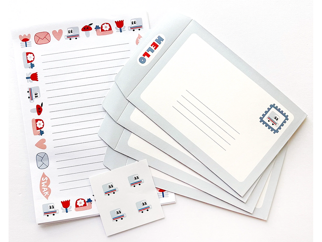 Suzy's Post Office Letter Set