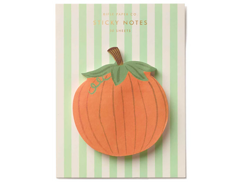 Pumpkin Sticky Notes