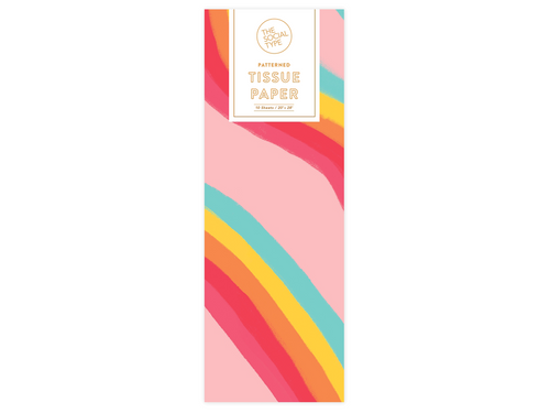 Rainbow Ribbon Tissue Paper