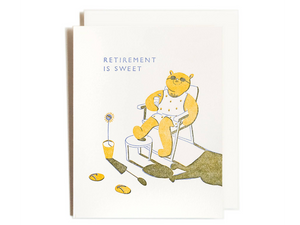 Retirement Bear, Single Card