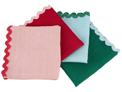 Ricrac Fabric Napkins