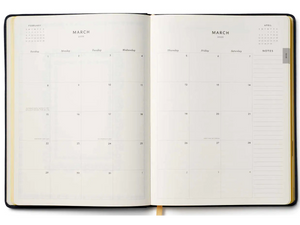 2026 Wildwood 12-Month Embroidered Bookbound Planner