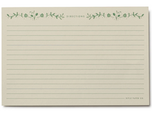 Artichoke Recipe Cards, Set of 12