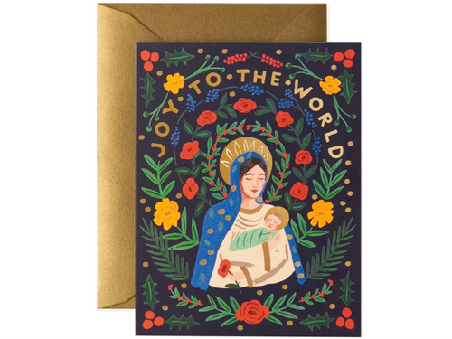 Madonna & Child, Greeting Card