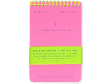 Risograph Reporter's Notebook