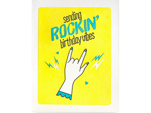 Rockin' Birthday, Single Card